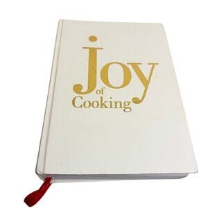 VTG Joy of Cooking Hardcover 1997 ed. Gold lettering, no dust cover, cookbook